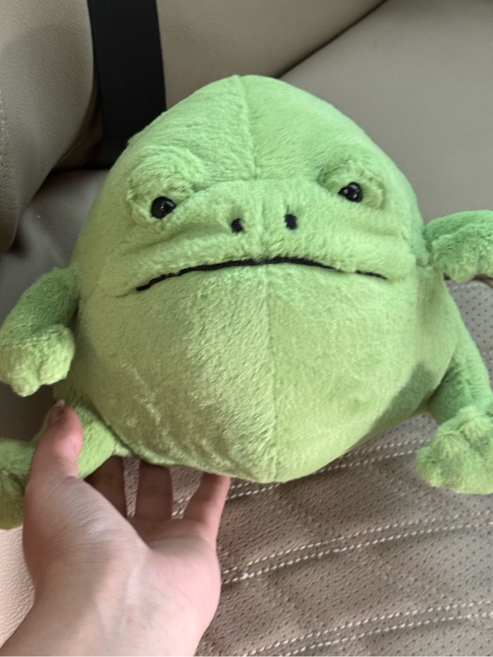 Jellycat Green Plush Frog Soft Toy NWT